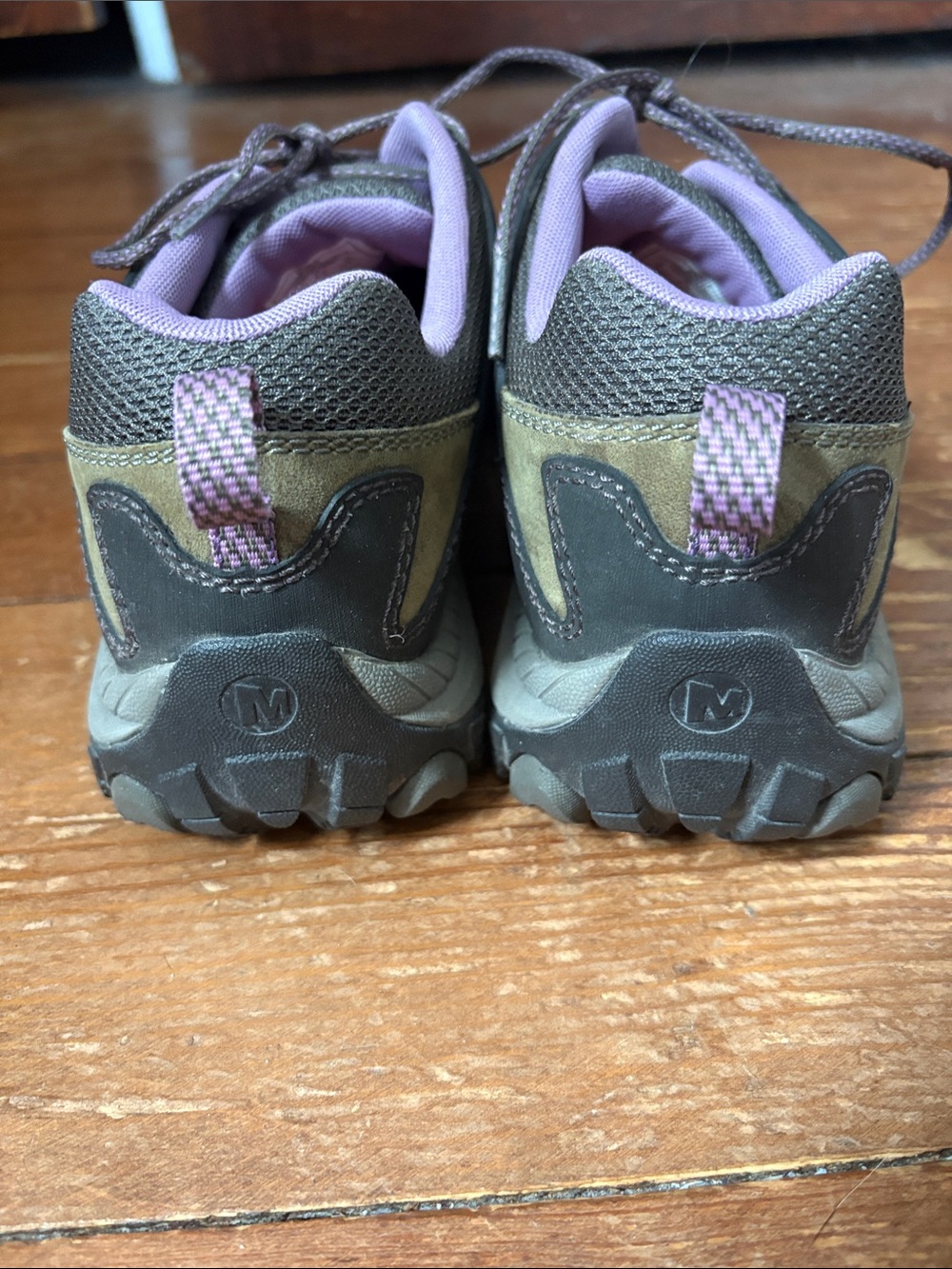 Merrell Womens Brindle Lavender Hiking Trail Shoes Boot Size 9 - Picture 4 of 8